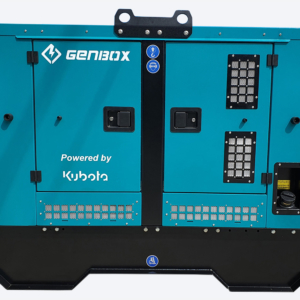 Дизельный генератор GENBOX KBT24T-S в кожухе с АВР