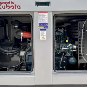 Дизельный генератор KUB G16-400-S в кожухе с АВР