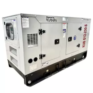 Дизельный генератор KUB G12-230-S в кожухе
