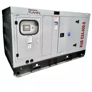 Дизельный генератор KUB G24-400-S в кожухе