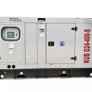 Дизельный генератор KUB G24-400-S в кожухе