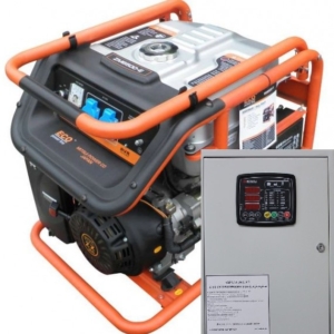 Бензогенератор MITSUI ECO ZM 10000 E с автозапуском АВР