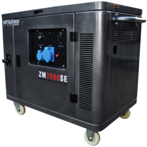 Бензогенератор MITSUI ECO ZM 7000 SE в кожухе