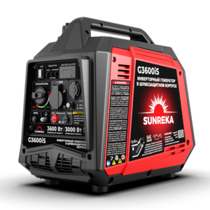 Инверторный бензогенератор Sunreka G3600IS