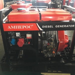 Дизельный генератор AMPEROS LDG 8500CLE-3 с автозапуском АВР
