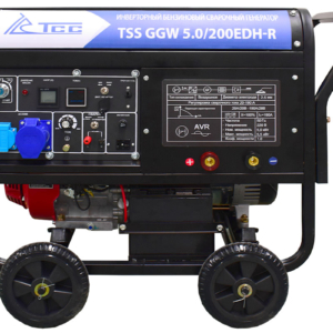 Инверторный сварочный генератор ТСС GGW 5.0/200EDH-R (Honda GX390)